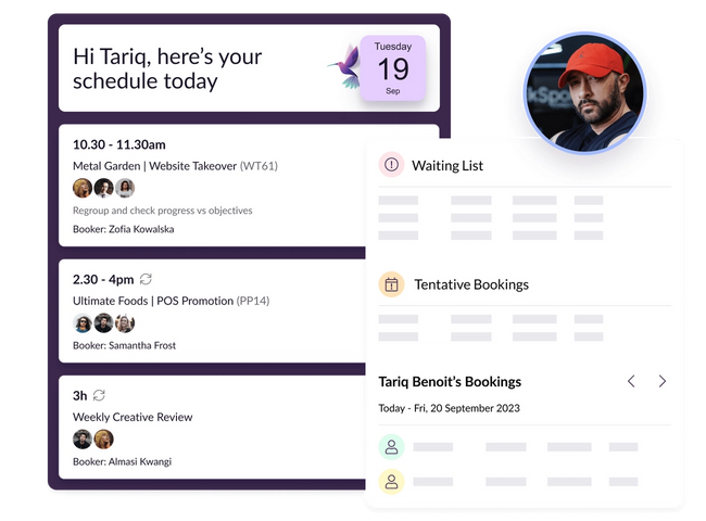 Communicate clearly with daily schedule emails and dashboards